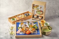 日本料理「Japanese Cuisine 桜丘」アフタヌーンティーのイメージビジュアル。