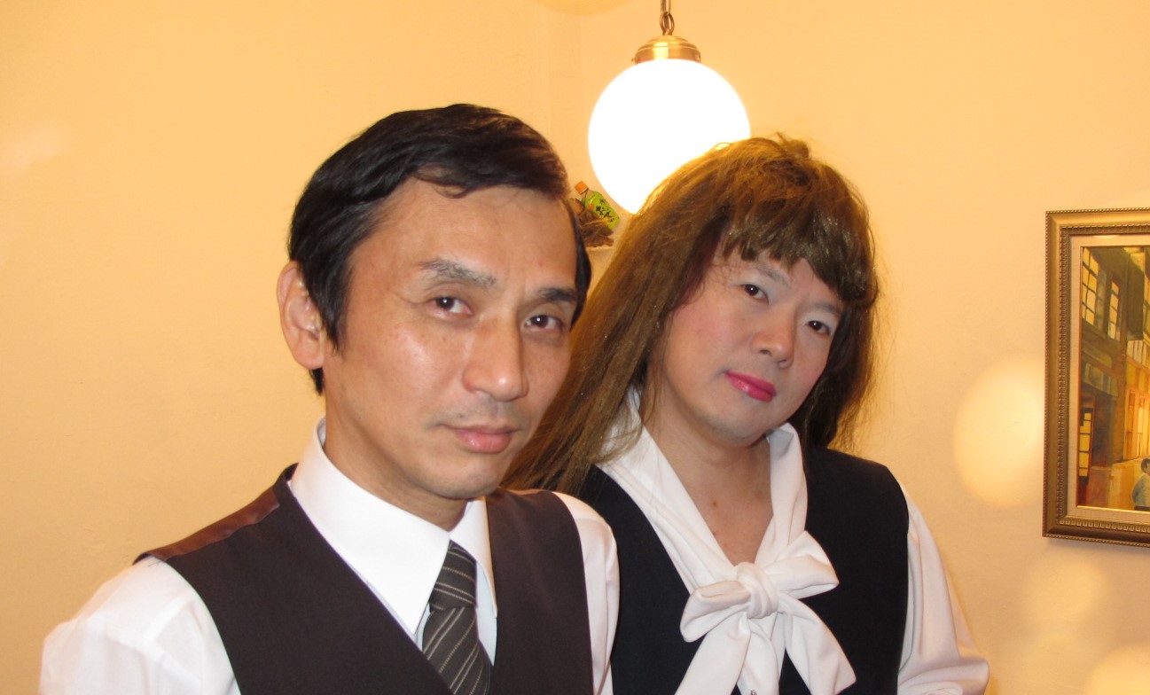 淀川フーヨーハイ（左）と高瀬和彦。