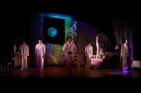 昨年上演された劇団番町ボーイズ☆ 第14回本公演「逃げろ、逃げるな。」より。