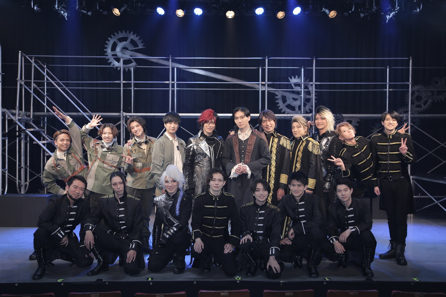 GEKIIKE本公演 第12回「漆黒ノ戰花-再演-」出演者