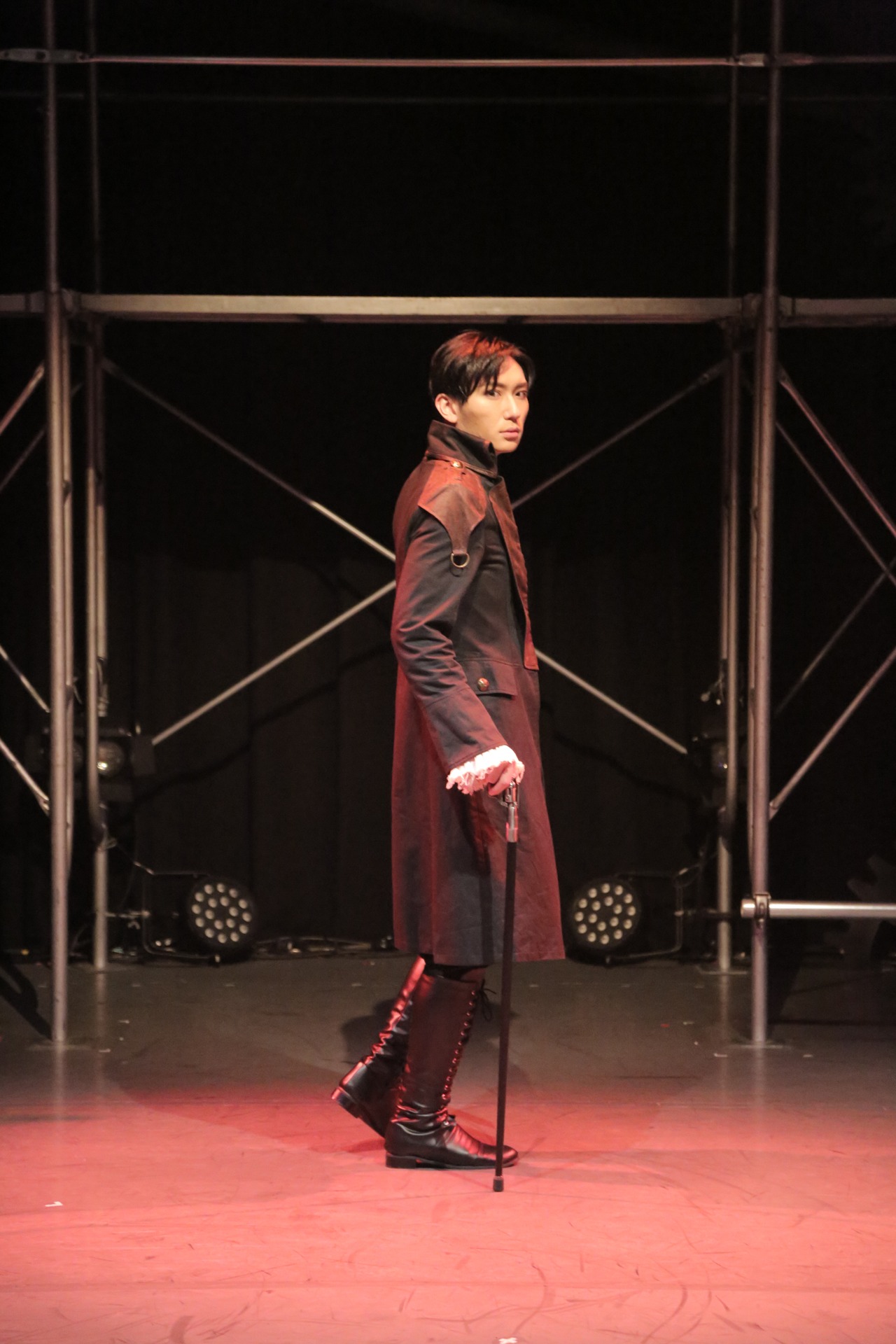 GEKIIKE本公演 第12回「漆黒ノ戰花-再演-」より。