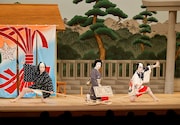 「六月博多座大歌舞伎」夜の部「『夏祭浪花鑑』序幕 住吉鳥居前の場 二幕目 難波三婦内の場 大詰 長町裏の場」より。(c)松竹