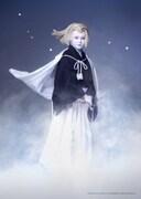 中村莟玉扮する髭切のティザービジュアル。