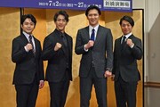 コンセプトは古典歌舞伎！刀剣乱舞歌舞伎に尾上松也ら意気込み、尾上右近「面長は気にしないで」