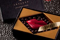 「ムーラン・ルージュ！ザ・ミュージカル」と東京・LOUANGE TOKYO Le Museeのコラボスイーツ“レーヴル ショコラ ルージュ”。