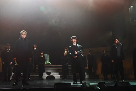 ミュージカル「ダーウィン・ヤング 悪の起源」ゲネプロより。