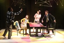 ワンツーワークス #38 シリーズ［家族を見つめる］（1）「R.P.G. ロール・プレーイング・ゲーム」より。（撮影：黒木朋子）