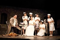 新宿梁山泊 第74回公演 テント版「少女都市からの呼び声」より。