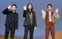 左から高地優吾、高木雄也、中山優馬。