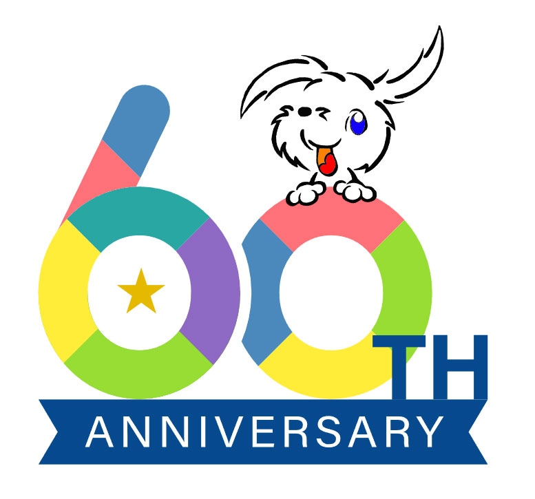 劇団東俳60周年記念ロゴ
