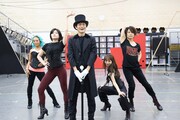 「ムーラン・ルージュ! ザ・ミュージカル」稽古場の様子。