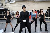 「ムーラン・ルージュ！ ザ・ミュージカル」稽古場の様子。