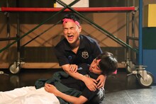 かるがも団地5周年企画 第1弾 第7回本公演「M.O.S.ヤングタウン」より。（撮影：古戸森陽乃）