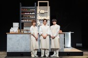 ミュージカル「I'm donut ?」の出演者。（撮影：小境勝巳）