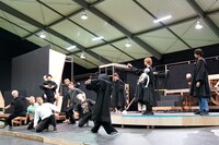 「『マッシュル-MASHLE-』THE STAGE」稽古の様子。