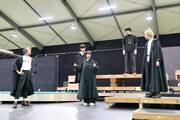 「『マッシュル-MASHLE-』THE STAGE」稽古の様子。