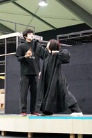 「『マッシュル-MASHLE-』THE STAGE」稽古の様子。