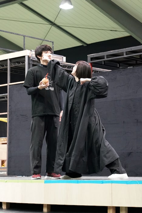 「『マッシュル-MASHLE-』THE STAGE」稽古の様子。