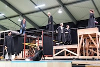 「『マッシュル-MASHLE-』THE STAGE」稽古の様子。