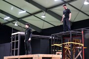 「『マッシュル-MASHLE-』THE STAGE」稽古の様子。