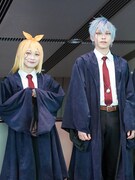 左から河内美里、石川凌雅。