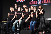 前列左から鴻上尚史、柿澤勇人、西川貴教、濱田めぐみ。後列左から太田基裕、梶裕貴、はいだしょうこ、宮澤佐江。