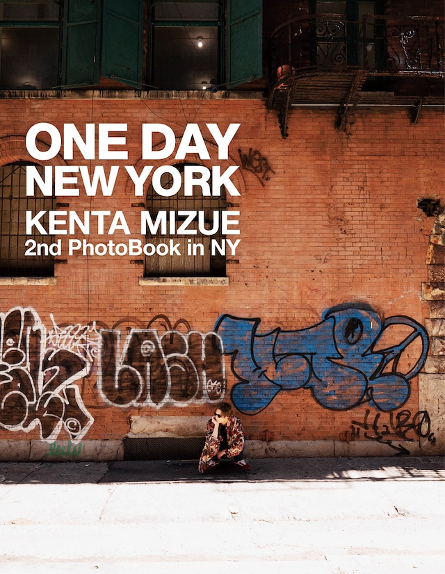 水江建太 2nd写真集「ONE DAY NEW YORK」表紙