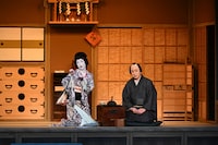 「吉原狐」の様子。