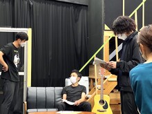 兵庫県立ピッコロ劇団 第76回公演「やわらかい服を着て」稽古の様子。