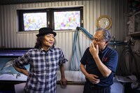 吉川市街のミニ水族館しおやの様子。（撮影：湯越慶太）