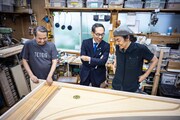 新座市の久保田チェンバロ工房の様子。(撮影:湯越慶太)