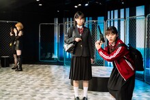 ムシラセ 第13回公演「『つやつやのやつ』と『ファンファンファンファーレ！』」より。（撮影：塚田史香）