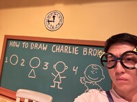 4で突然の進化を遂げたチャーリー・ブラウンに、驚きを隠せない米吉。