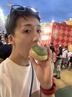 ブロックを叩き終え、ノコノコのコウラをモグモグ。