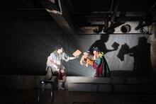 theater apartment complex libido:｛libido:SFシリーズ｝「アンダーグラウンド・ワンダリング・ディストラクション」より。（撮影：井上夕貴）