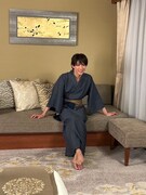 泰江和明1st写真集「あなた江」のオフショット。