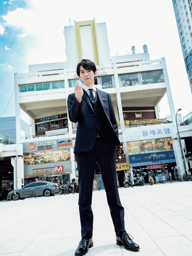 「CanCam」2023年9月号（小学館）より、和田雅成。