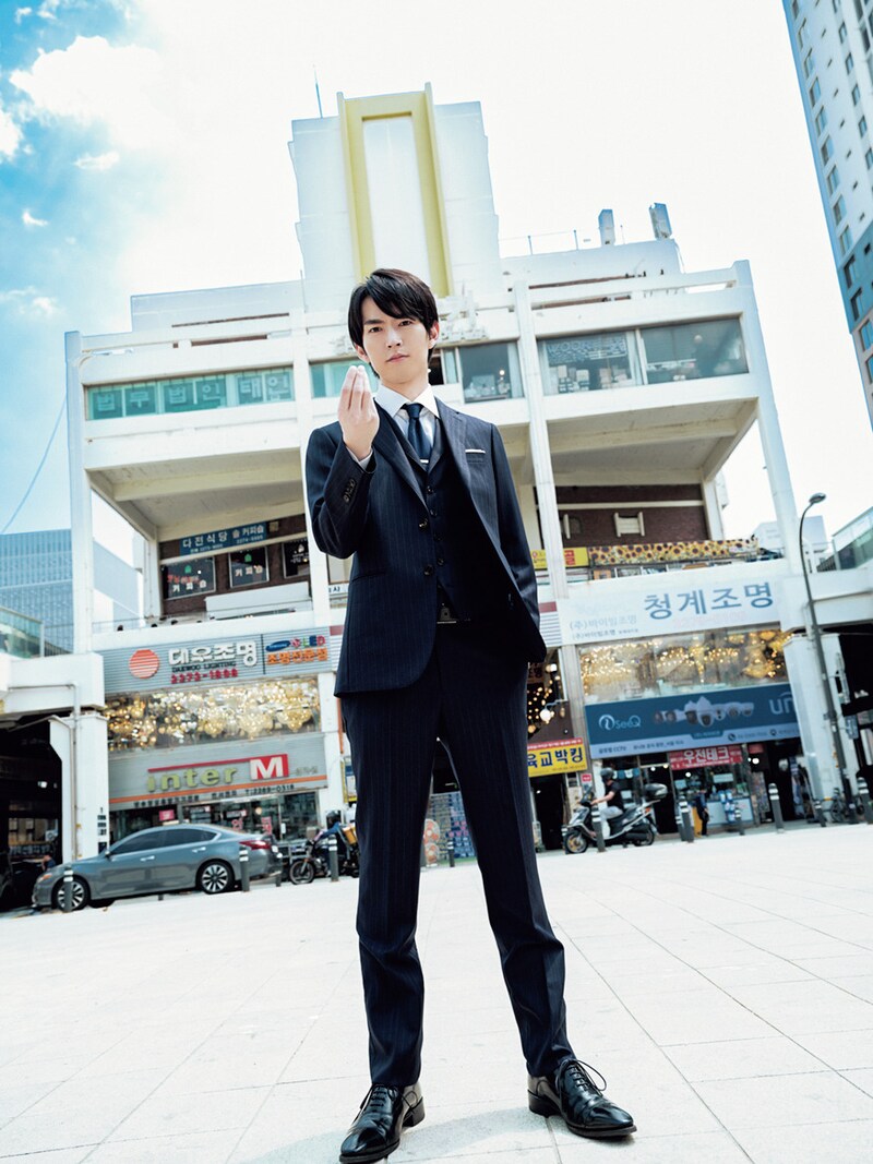 「CanCam」2023年9月号（小学館）より、和田雅成。