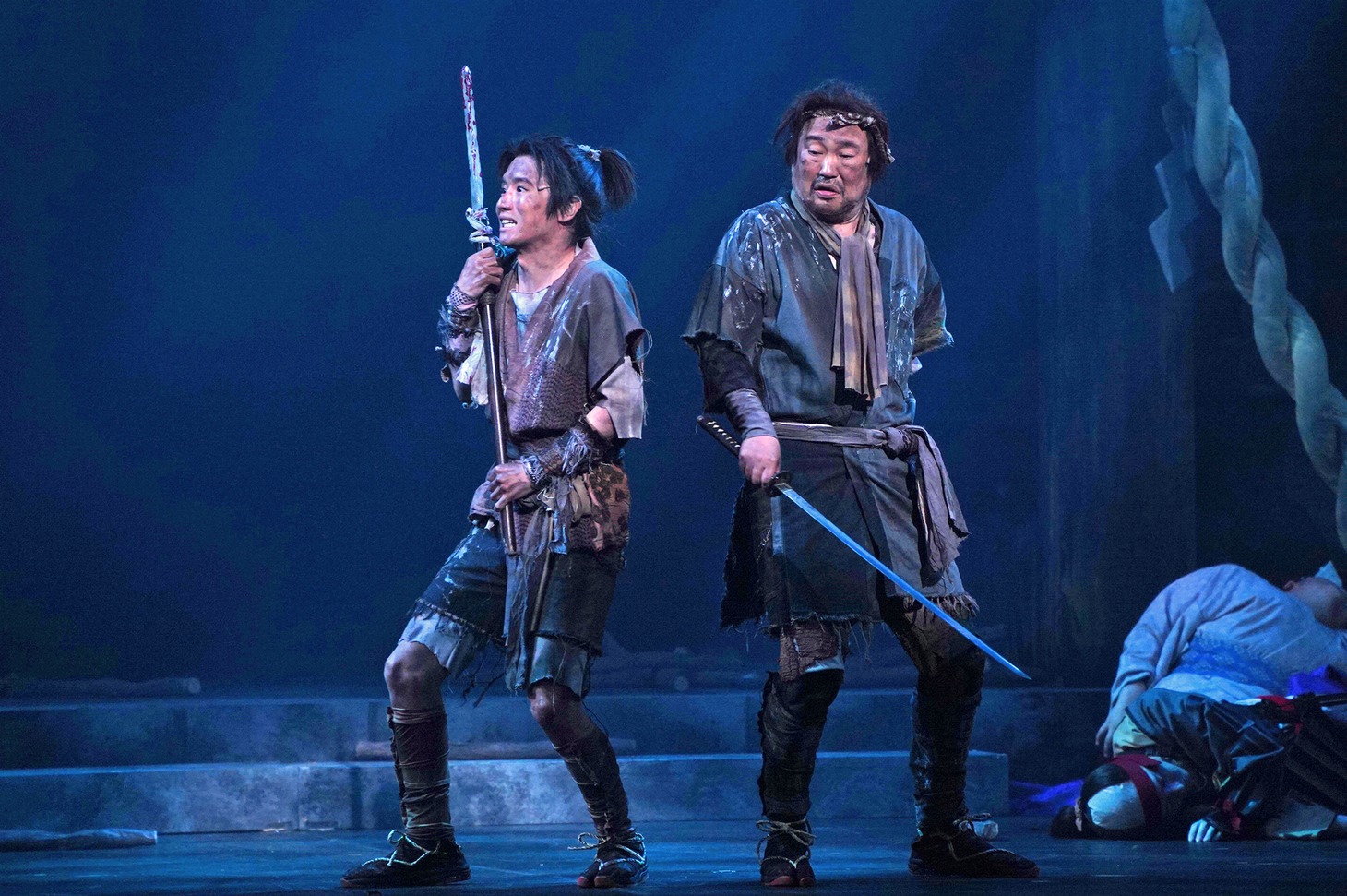 明治座・新歌舞伎座「隠し砦の三悪人」より。