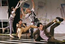 範宙遊泳「バナナの花は食べられる」より。（撮影：雨宮透貴）