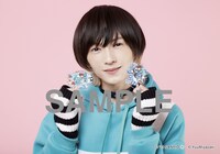 宮崎湧×ハンギョドン コラボグッズのブロマイド。