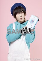 宮崎湧×ハンギョドン コラボグッズのブロマイド。