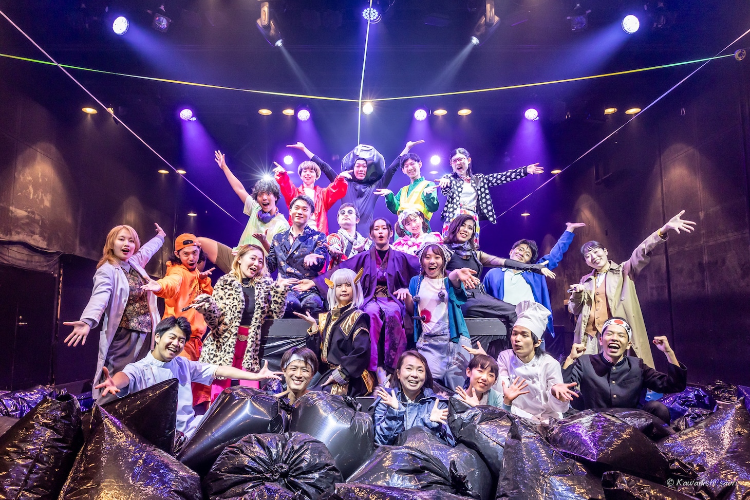 劇団壱劇屋 15th year「Re:Play」02 本公演「空間スペース3D」より。