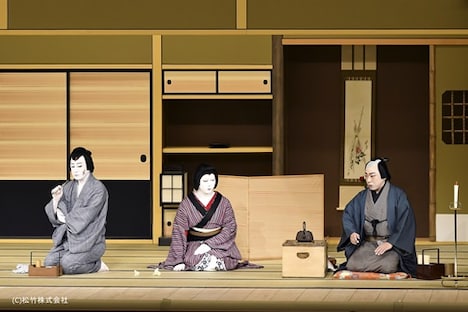 「与話情浮名横櫛 源氏店」より。