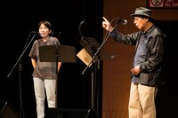 「『ザ・レディオ・ミルキー・ウェイ』ラジオ朗読劇『銀河鉄道の夜』舞台版」より。(c)朝岡英輔