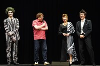 左からジェシー、福田雄一、瀬奈じゅん、吉野圭吾。