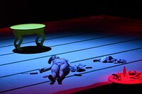 康本雅子 ダンス公演「全自動煩脳ずいずい図」より。（写真提供：穂の国とよはし芸術劇場PLAT）