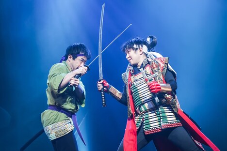 ステージタイガー「ブルースターナックル！」過去公演より。