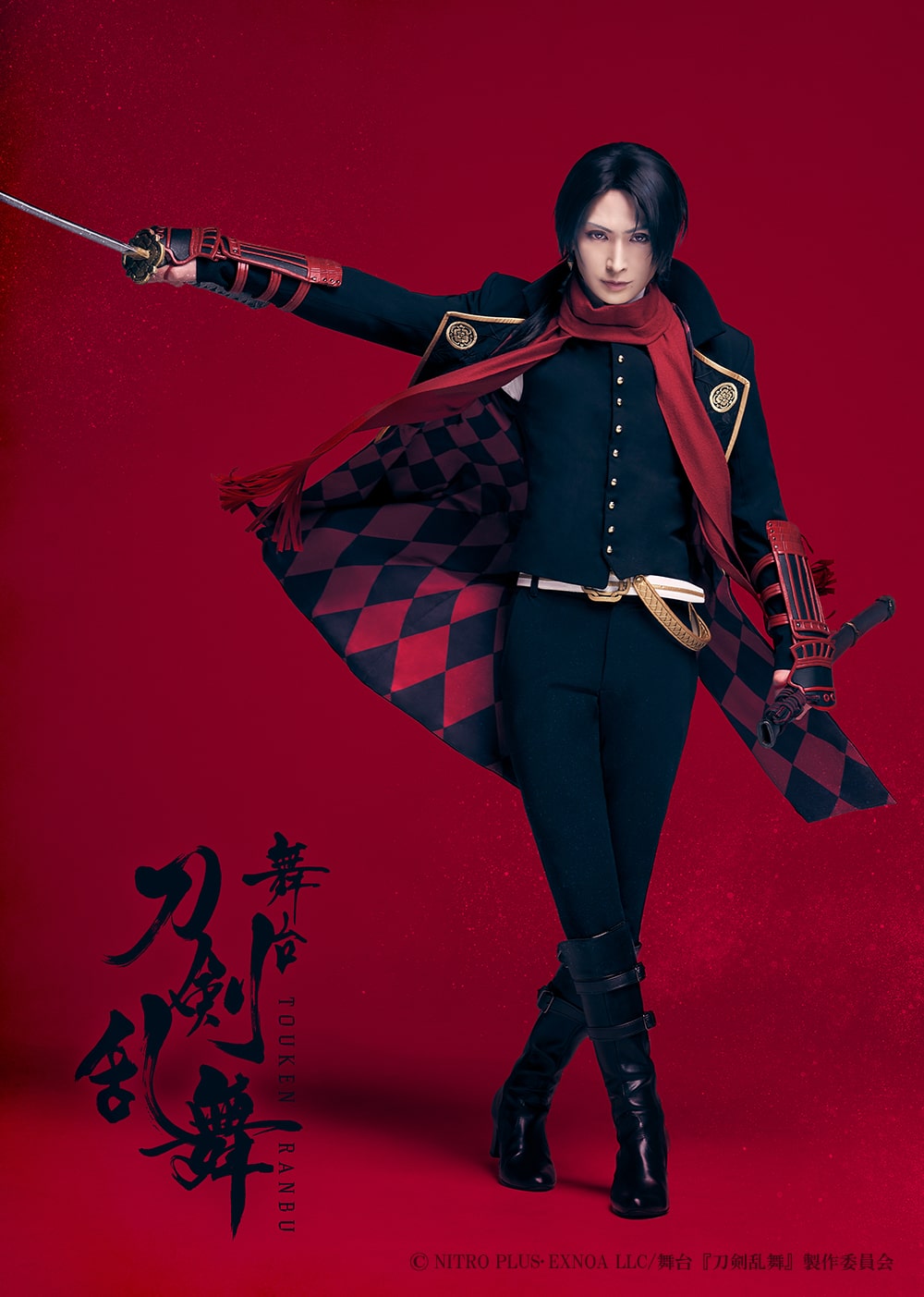 舞台『刀剣乱舞』2024年新作公演」より、松田凌扮する加州清光の  