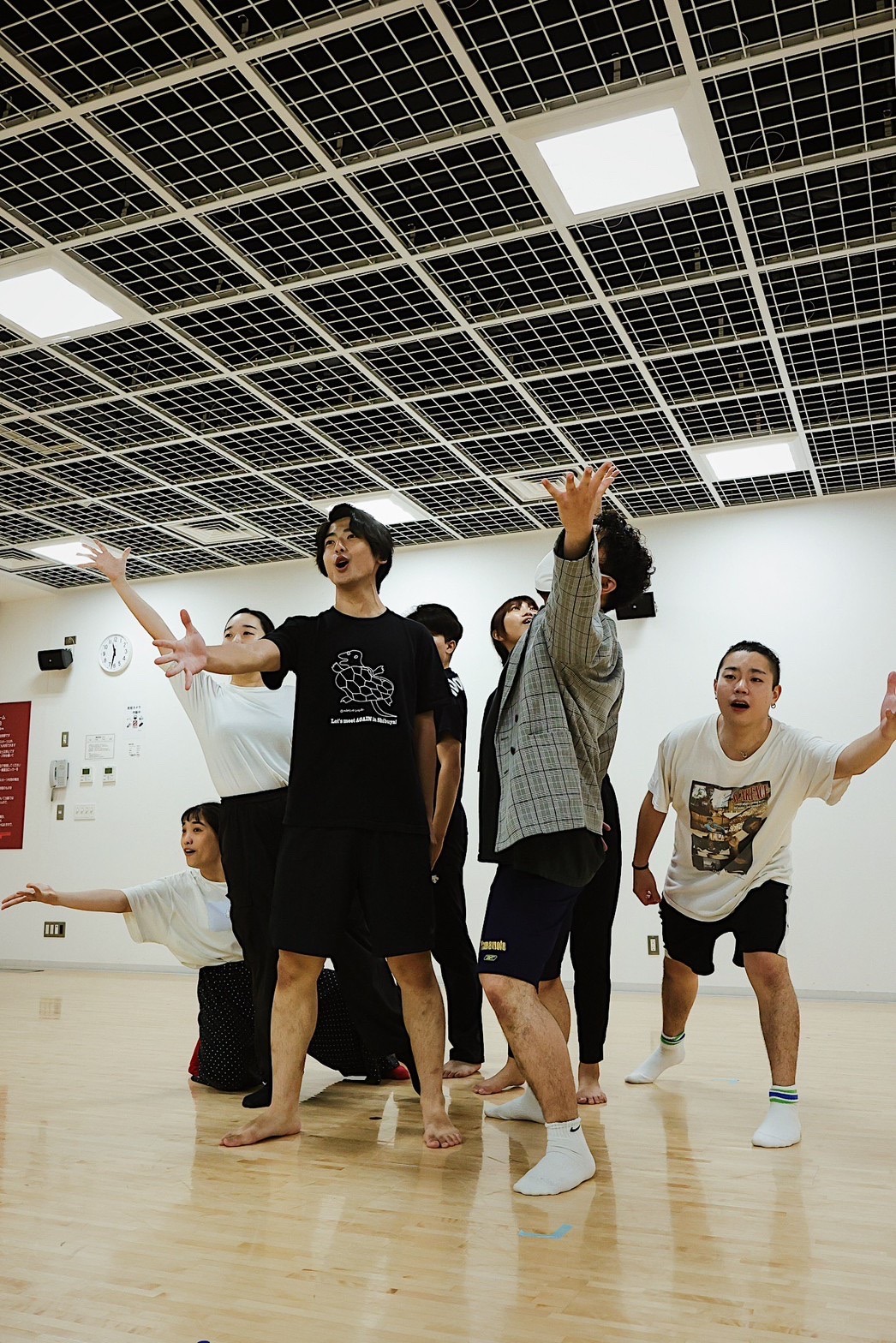 団体の稽古の様子。（撮影：アラキミユ）